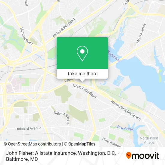 John Fisher: Allstate Insurance map