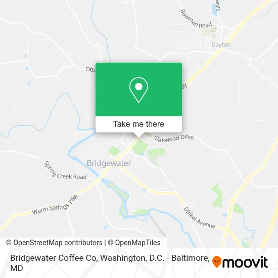 Bridgewater Coffee Co map