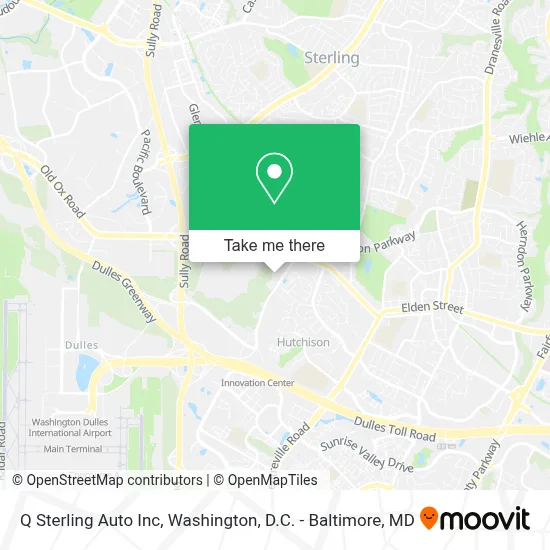Q Sterling Auto Inc map