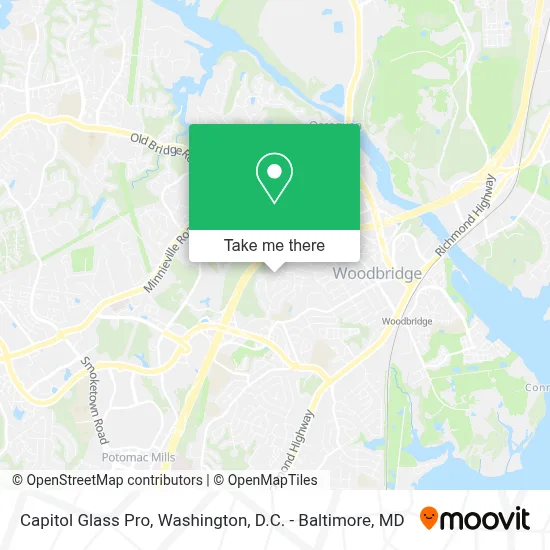 Capitol Glass Pro map