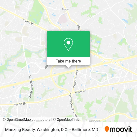 Maezing Beauty map