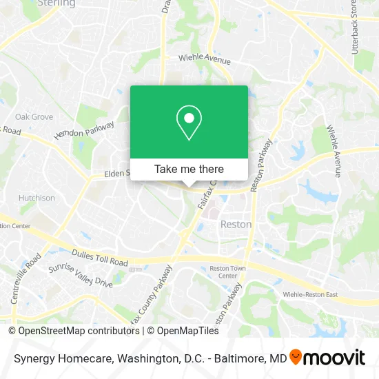 Synergy Homecare map
