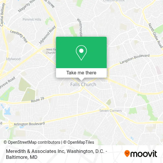 Meredith & Associates Inc map