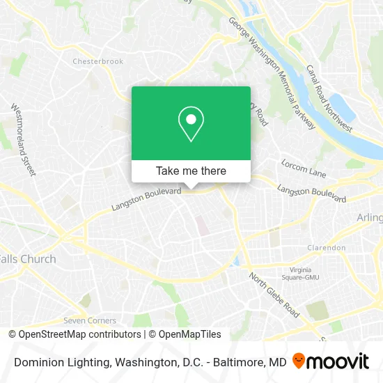 Dominion Lighting map