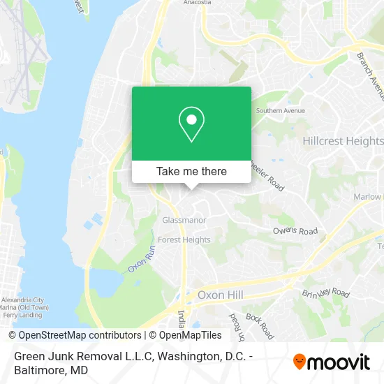 Green Junk Removal L.L.C map