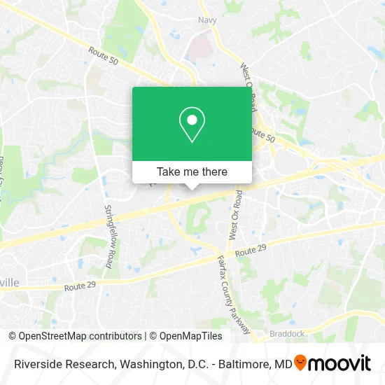 Riverside Research map