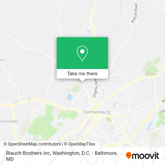 Blauch Brothers Inc map