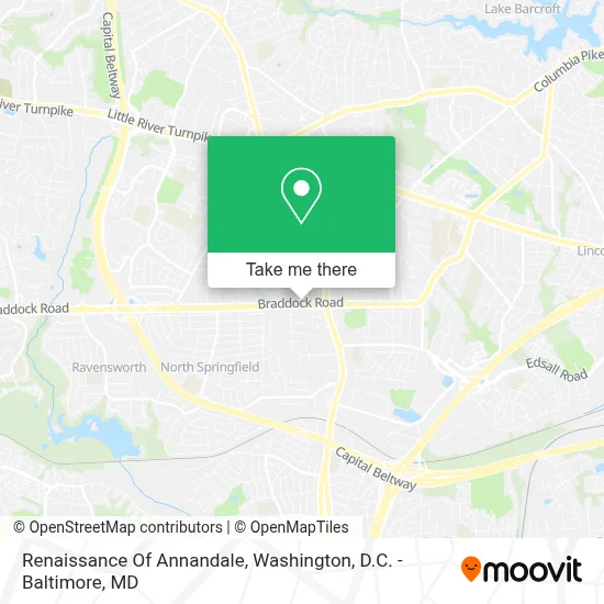 Renaissance Of Annandale map