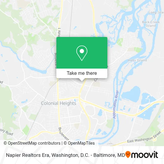 Napier Realtors Era map