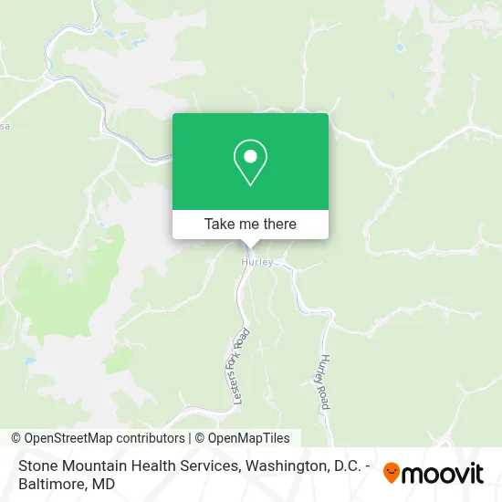 Stone Mountain Health Services map