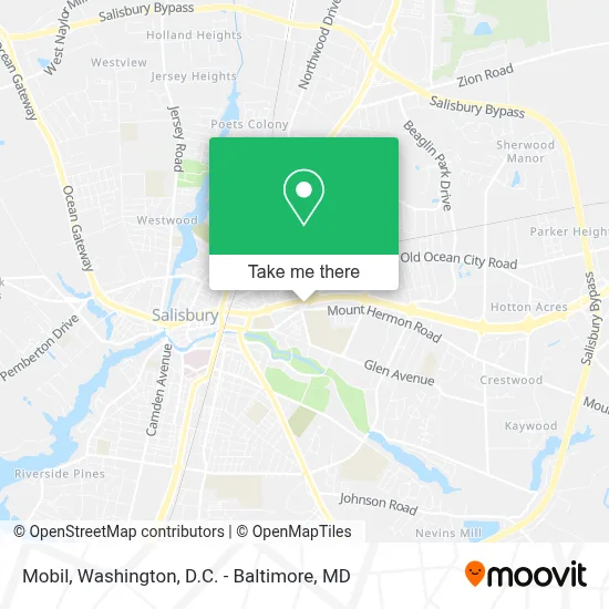 Mobil map