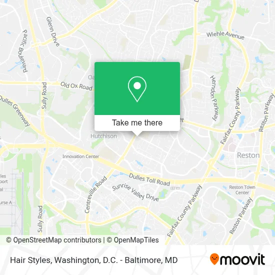 Hair Styles map