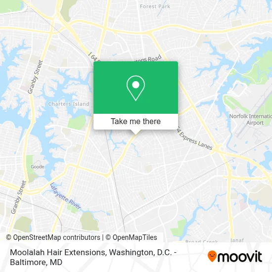 Moolalah Hair Extensions map