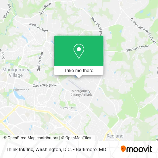 Think Ink Inc map