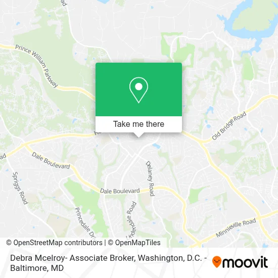 Debra Mcelroy- Associate Broker map