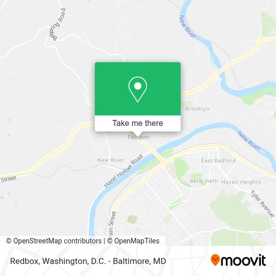 Redbox map