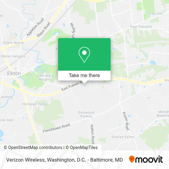 Verizon Wireless map