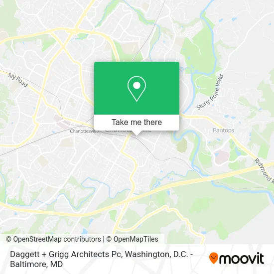 Daggett + Grigg Architects Pc map
