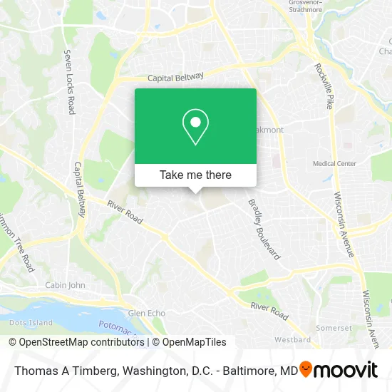 Thomas A Timberg map