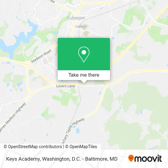 Keys Academy map