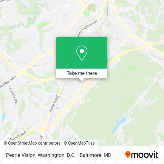Pearle Vision map
