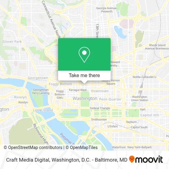 Craft Media Digital map
