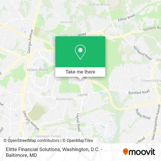 Elitte Financial Solutions map