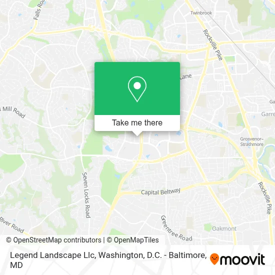 Legend Landscape Llc map