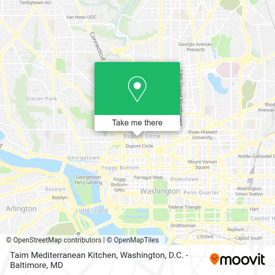 Taim Mediterranean Kitchen map