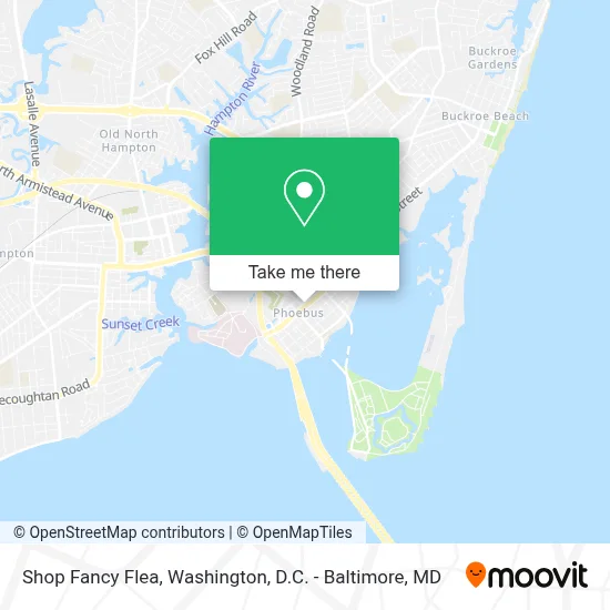 Shop Fancy Flea map