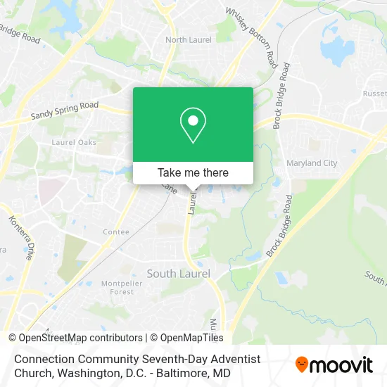 Connection Community Seventh-Day Adventist Church map