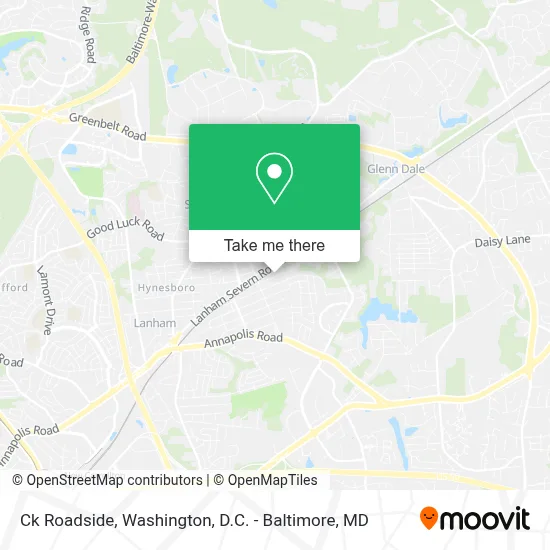Ck Roadside map