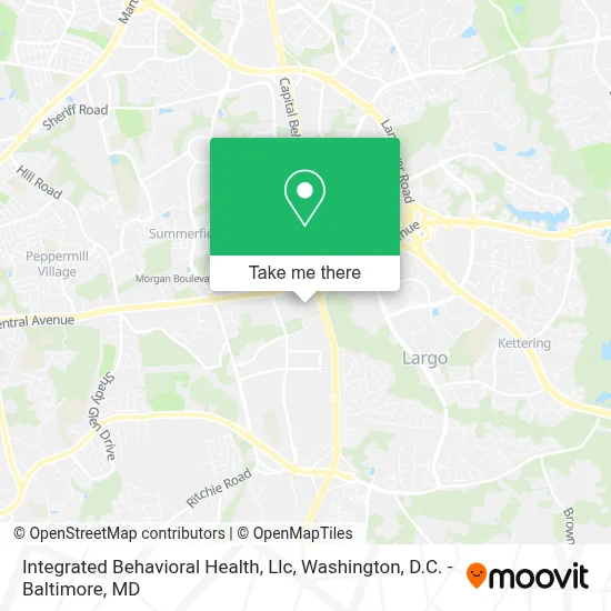 Integrated Behavioral Health, Llc map