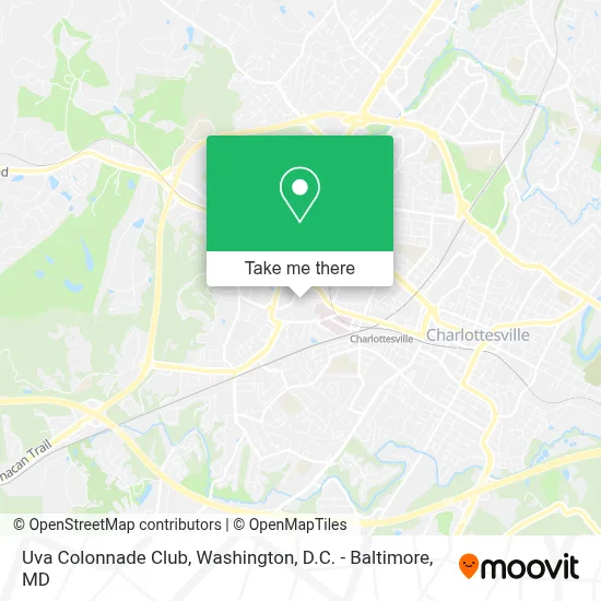 Uva Colonnade Club map