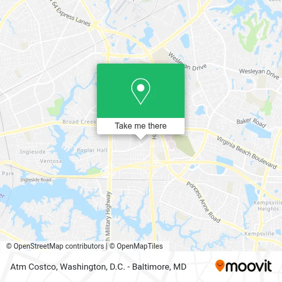 Atm Costco map