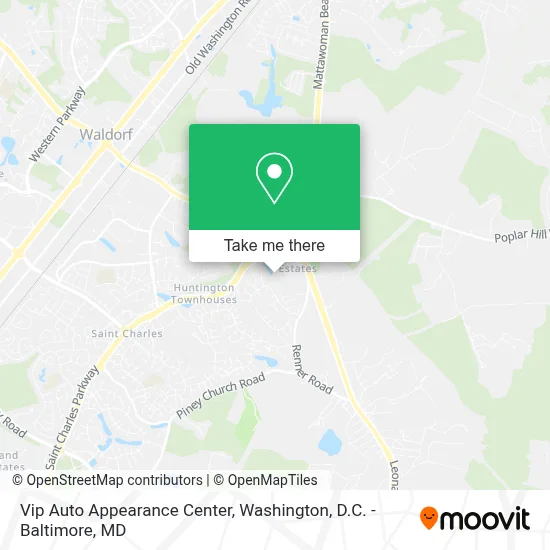 Vip Auto Appearance Center map