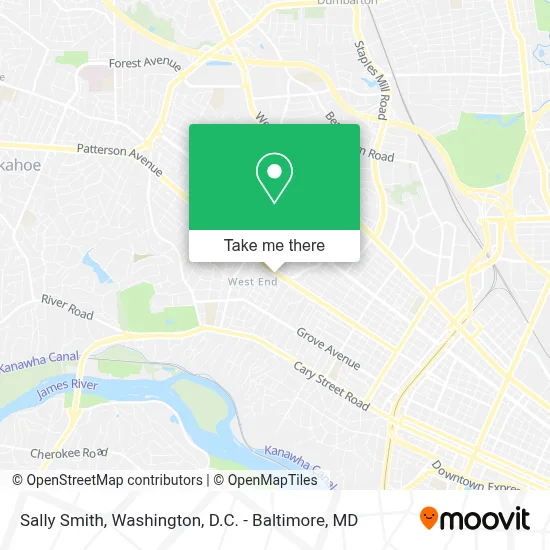 Sally Smith map