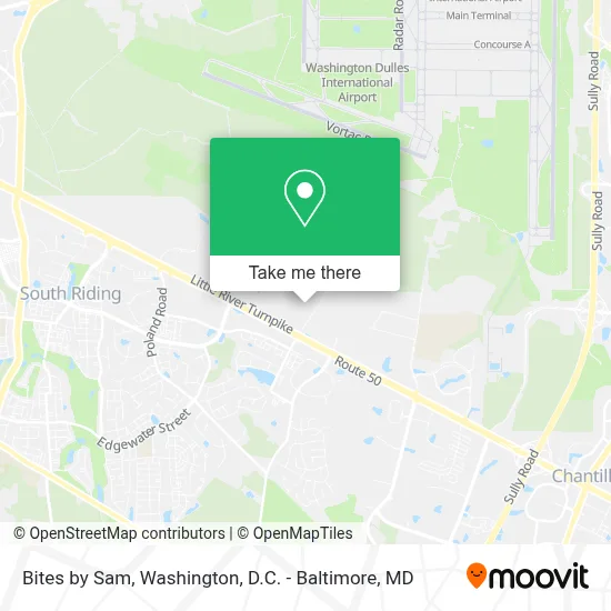 Bites by Sam map