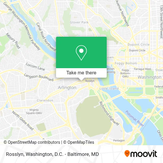 Rosslyn map