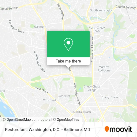 Restorefast map