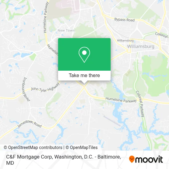 C&F Mortgage Corp map