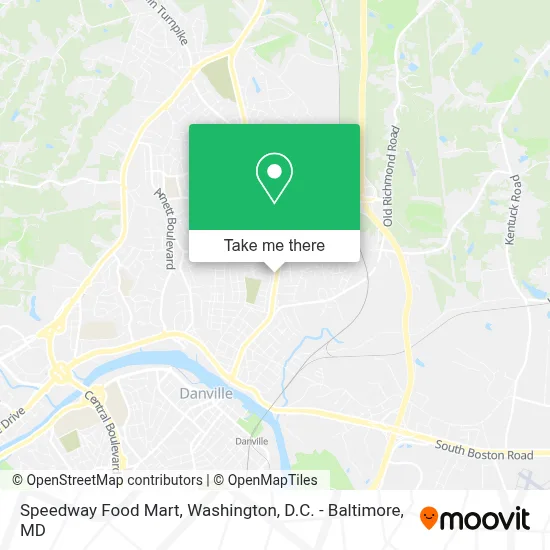 Speedway Food Mart map