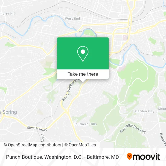 Punch Boutique map