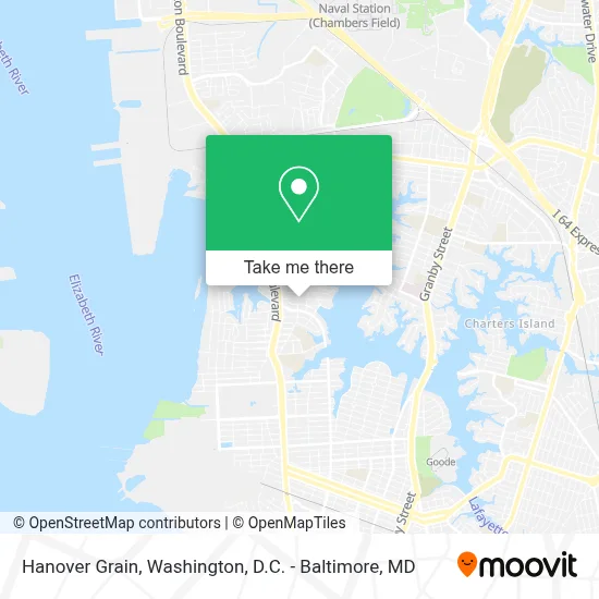 Hanover Grain map