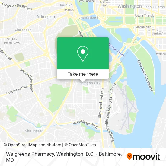 Walgreens Pharmacy map