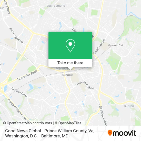 Good News Global - Prince William County, Va map