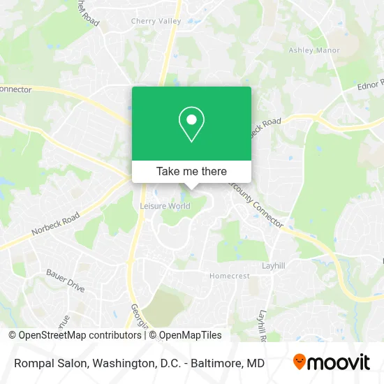 Rompal Salon map