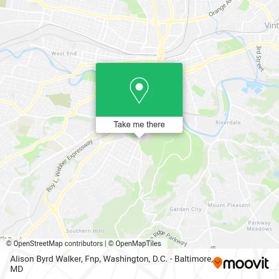 Alison Byrd Walker, Fnp map