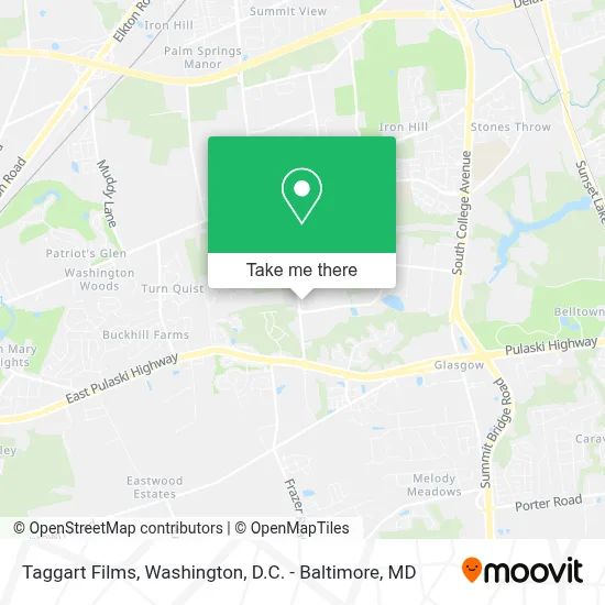 Taggart Films map
