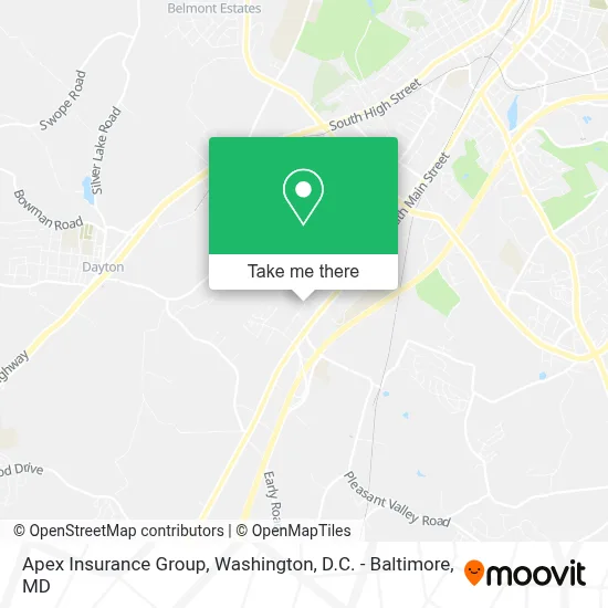 Apex Insurance Group map